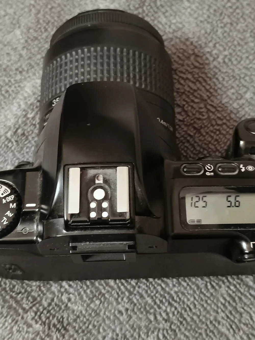 Canon EOS Rebel SLR Camera with 35-80mm Lens - Black